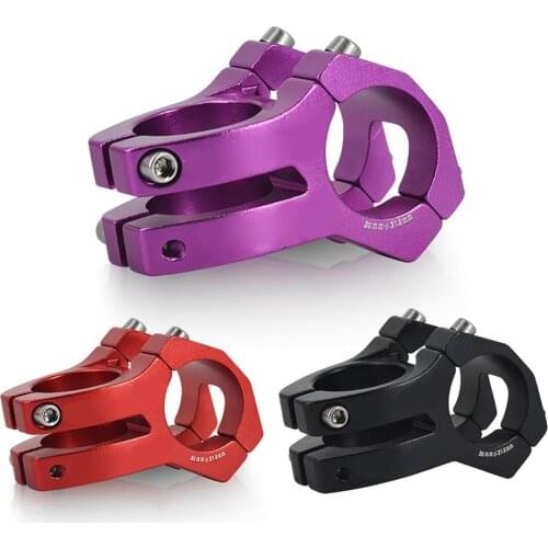 31.8mm Bicycle Mountain Road Bike Stem Extension Short Riser Handlebar Wheel Bicycle Accessories Replacement Parts