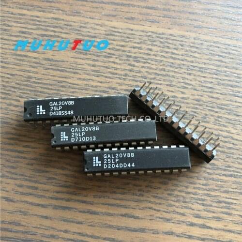 5pcs GAL20V8B-25LP GAL20V8 DIP-24 programmable logic device