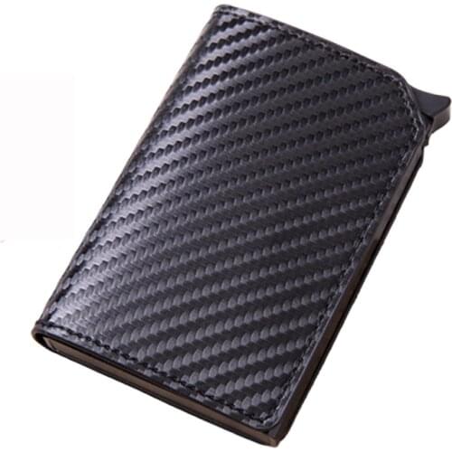 Bycobecy Aluminum Box Credit Card Wallets RFID Blocking High Quality Slim Card Holders Solid Colorful Mini Wallet Wholesale