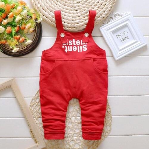 Boys /girls overalls striped pants Lovely leisure cotton baby boy/girl pants