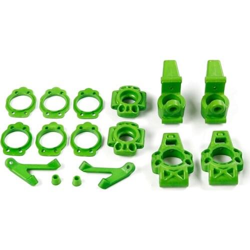 Nylon rear hub carrier set for 1/5 HPI Baja 5B Parts KM ROVAN