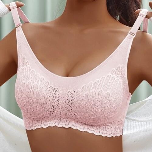 Latex Push Up Bras Women Bra Seamless Push Up Underwear Shockproof Pad Female Sport Bra Fashion Soft Comfortable Vest Bralette