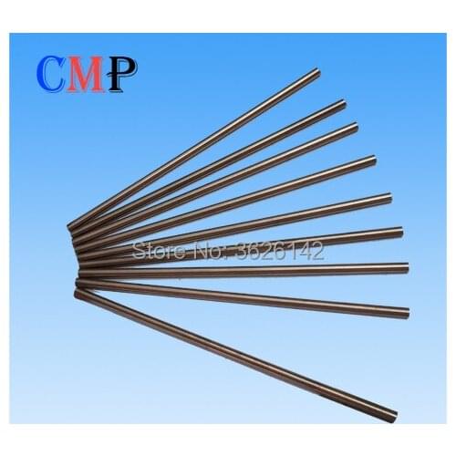 Copper Tungsten Rod CuW75 D3.5 7 12 15mm L200mm Tungsten Copper Electrode EDM Consumable