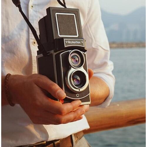 Mint Rolleiflex Instant Camera Twin-Lens Instant Camera use Fujifilm instax mini film