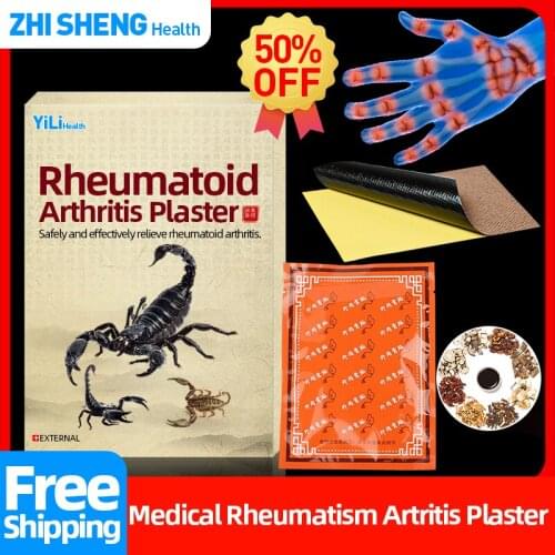 Rheumatoid Bone Joints Pain Relief Scorpion Medical Plaster Patch Treatment Hands Muscle Sprain Rheumatism Arthritis Counterpain