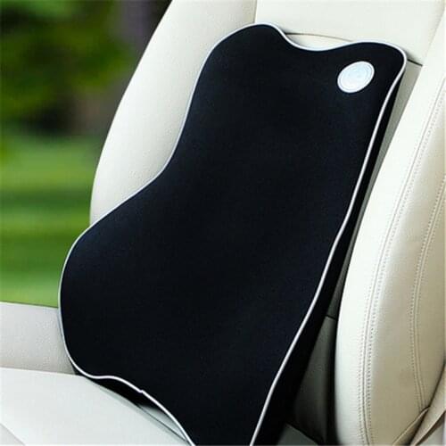 High Quality Space Memory Foam Car Waist Cushion Summer Car Lumbar Spine Cushion Waist Seat Back Automotive Safety Products