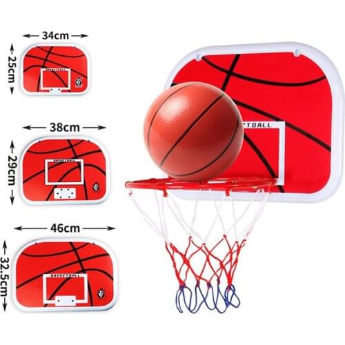 Hanging Basketball Hoop Basket Children Game Basketball Toy Set Kids Indoor Basket Ball for Door Mini Basketball Board Family