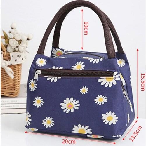 Portable Lunch Bag Lunch Box Tote Storage Bags School Food Bag Handbag for women men kid Picnic Bag