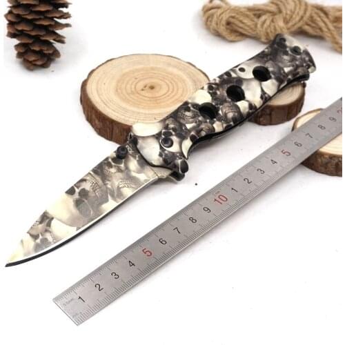 Folding Pocket Knife Tactical Survival Hunting Knife multi-function 3Cr13 Blade Camping Outdoor Knives EDC Multi Tool