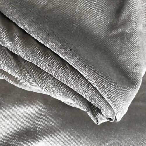 Silver fiber fabric used for radiation protection suits