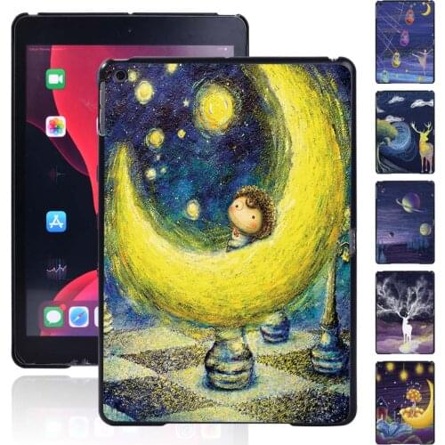 Painting Series Tablet Hard Shell Case For Apple IPad 8 2020 8th Generation 10.2 Inch Scratch-Resistant Protective Case