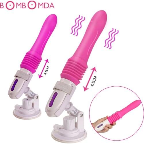 G-spot Vibrator Massager Automatic Stretching Sex Machine Dildo Vibrator Female Masturbation Thrusting Women Adult Toys