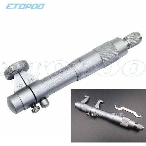 Inside Micrometer 5-30/25-50/50-75/75-100mm/100-125mm/125-150mm/150-175mm Screw Gauge Metric Micrometers Carbide Measuring Tools