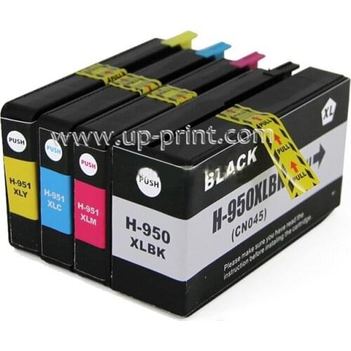UP New Updated Compatible Ink Cartridge Replacement for HP 950XL 951XL,One Set Works with OfficeJet Pro 8600 8610 8620 8100 8630