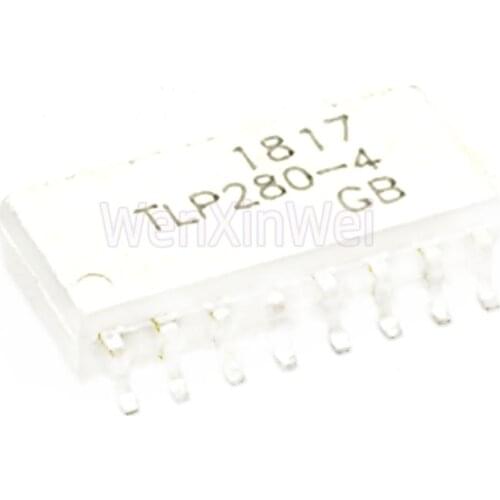 10PCS/LOT TLP280-4GB SOP16 TLP280-4 SOP-16 TLP280-4(GB-TP,J,F) SMD Optocoupler IC