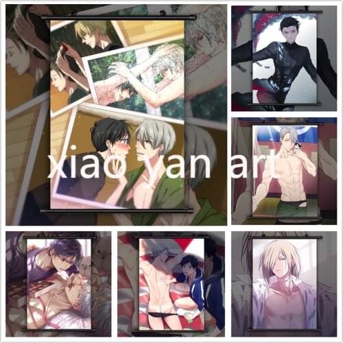 Diamond Painting Yuri on Ice Victor Nikiforov Yuri Plisetsky Tanbi BL Animation Diamond Mosaic Cross Stitch Kits Home Decor