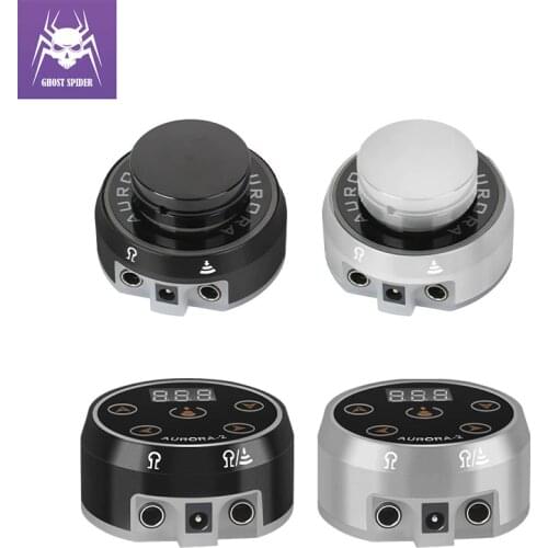 GHOST SPIDER Aurora Tattoo Power Supply Digital LCD Screen Power Supply for Tattoo Machine Tattoo Supplier for Rotary Pen