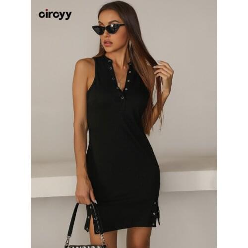 Летние платья на пуговицах Circyy China At AliExpress