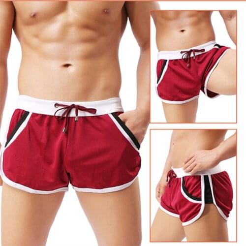 Mens Heat Dissipation Sports Pants Fashion Casual Pants Mens Summer Thin Quick Dry Pants