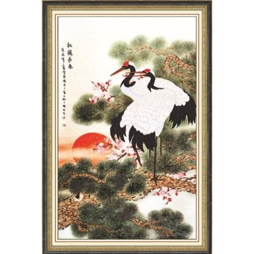 73x113cm Songhe botany Ribbon embroidery kit stain painting set handcraft kit DIY handmade needlework art home decor