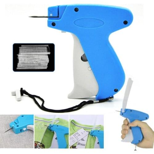 Clothing Garment Brand Price Tag Tool Label Needle Machine +2000pcs White Barbs Set