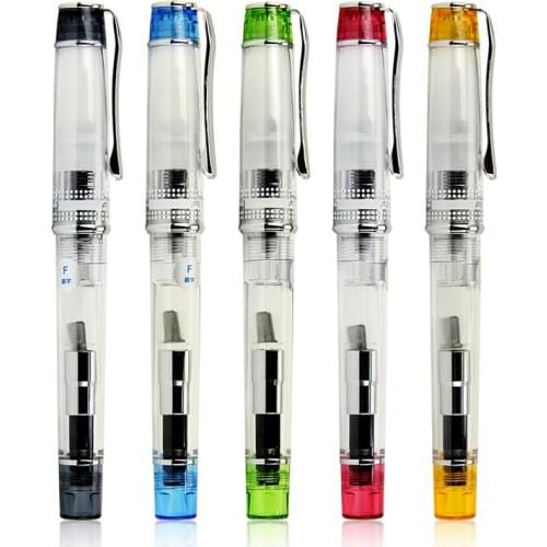 Pilot Prera Fountain Pen FPRN-350R Transparent Body F/M Tip Perfect Gift Calligraphy Writing Supplies