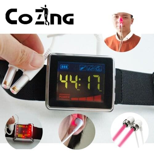 Aid-Machine Watch- Tinnitus cold-Laser Heading Diabetes-Therapy Ear-Diseases Loss-Ear