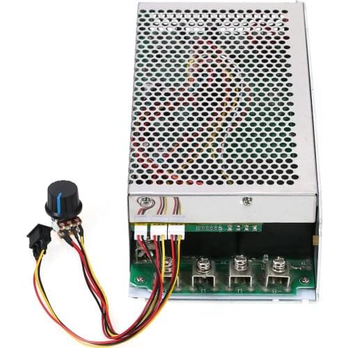 DC 10V-50V 5000W 200A Programmable DC Motor Adjustable Speed Controller Regulator PWM Reversible Control