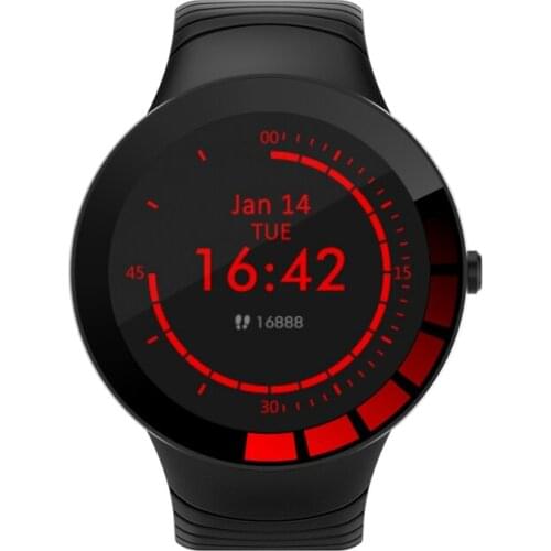 Sport Smart Watch Men IP68 Waterproof Full Press Screen Silicone Strap SmartWatch for Android IOS Phone Fitness Tracker