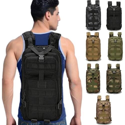 30L Military Tactical Backpack Waterproof Hiking Backpack Outdoor Large Capacity Travel Bag Cámping Mochila