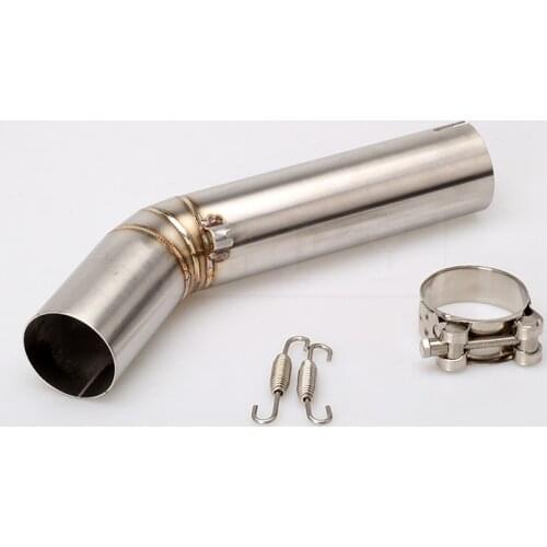 Motorcycle Exhaust Muffler Middle Link Pipe Connection For Suzuki GSXR600 GSXR750 GSXR1000 GSXR 600 750 1000 2008 08 Slip-on