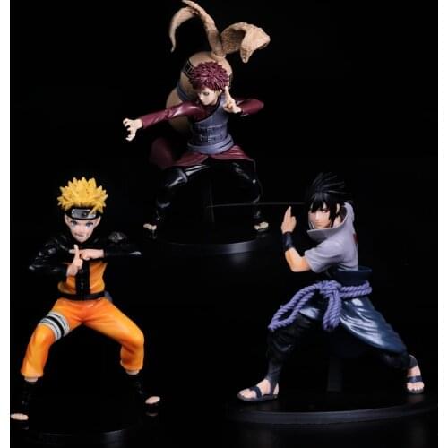 Japanese Uchiha Sasuke Figure Uzumaki PVC Action Figure Anime Shippuden Vibration Stars Figurine Model Toy Doll Gifts
