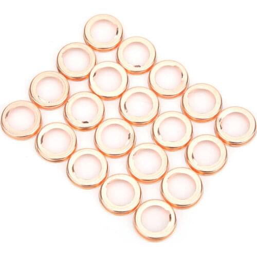 20pcs Car Copper Engine Oil Drain Plug Washer Crush Gaskets 11026-JA00A Fit for Nissan 200SX 240SX 280ZX