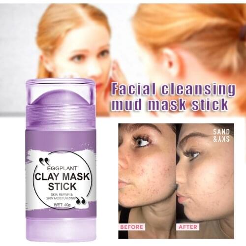 2021 Cleansing Facial Mask Stick Moisturizing Oil Control Shrink Pores Remove Anti-Acne for All Skin Types