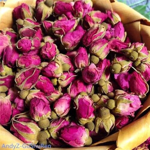 5A Natural Roses Flower-Tea Chinese Red Rose Dried Flowers Buds Flower Tea For Lose Weight Health Care