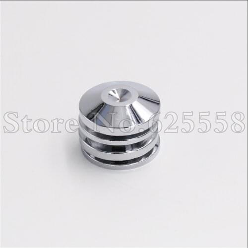 8pcs25x7mm Sliver HiFi Equipment Speaker Stand Spikes Feet Base Pad Floor Disc Best Price Acoustic Components