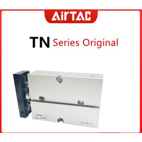 AirTAC Original Cylinder Double Rod TN25x10x15x20x25x30x35x40x45x50x60x70x80x90x100-S with Magnet