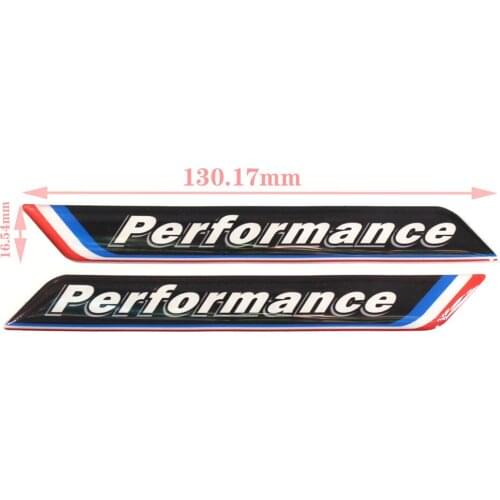 "Performance" Car Decal Logo Badge Auto Accessories Sticker M Power Performance For BMW M 1 3 4 5 6 7E Z X M3 M5 M6 Emblem