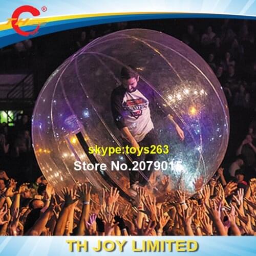Free Shipping water roller Ball, Germany Zipper 1.6m/2m dia water walking ball, Colorful water Zorb Ball Walking Ball for sale