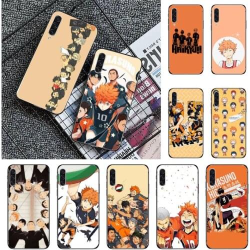 Haikyuu Volleyball manga anime Phone Case For Samsung galaxy A S note 10 7 8 9 20 30 31 40 50 51 70 71 21 s ultra plus