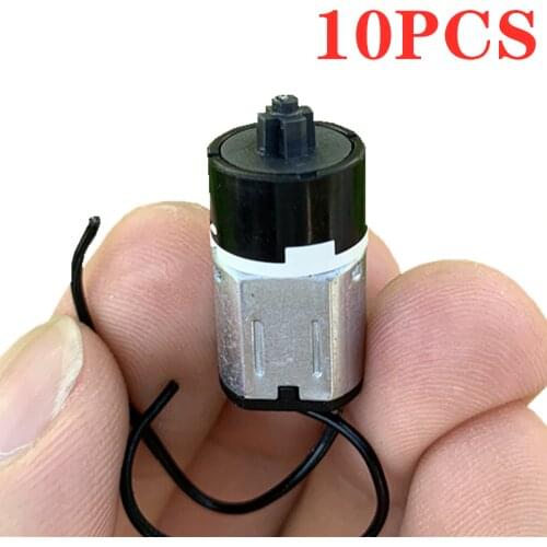 10PCS Micro Mini N10 Gear Motor DC 3V 90RPM DC5V 190RPM Precision Planetary Gearbox Gear Reducer Motor DIY Robot Smart Car Toy