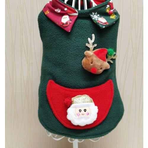 Pet Dog Dresses Christmas Dog Dress Cute Princess Puppy Hoodie Chihuahua Ropa Perro Small Medium Dog Pet Clothing