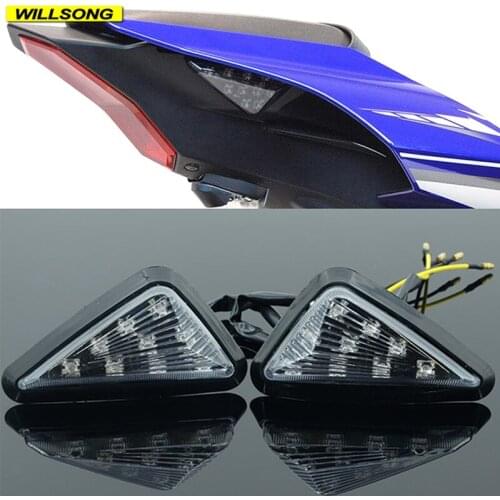 Front Rear LED Turn Signal Light Lamp Blinker Indicator For YAMAHA YZFR1M YZFR1S 2015-2020 Year Motorcycle Accessories Lighting