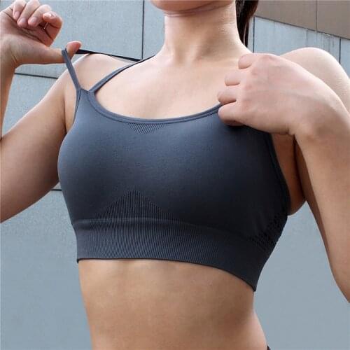 Sports Bra Top Fitness Women Yoga Bra Gym Seamless Sports Bra Push Up Brassiere Sport Femme Crop Top Workout Women Sportswear