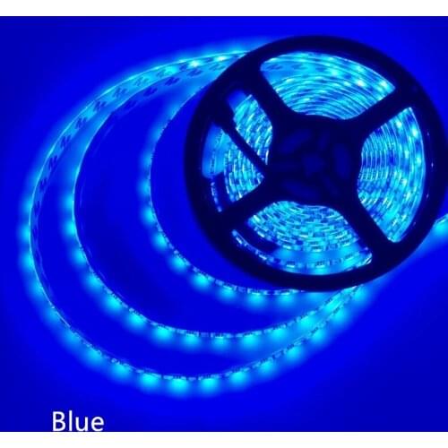 5M 2835 RGB LED Strip Light 300 LEDs DC 12V Red Green Blue Warm White Cool White Flexible SMD 2835 LED Diode Ribbon Tape Lamp