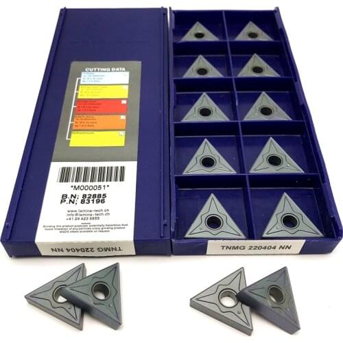 TNMG220404 NN LT10 Cutting tool External Turning Tool Carbide Insert metal lathe tool high quality TNMG 220404 turning insert