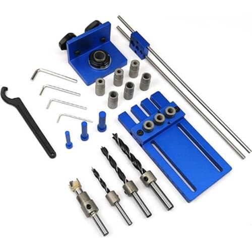 High Precision Dowelling Jig With Metric Dowel Holes(6mm,8mm,10mm) Woodworking Joinery