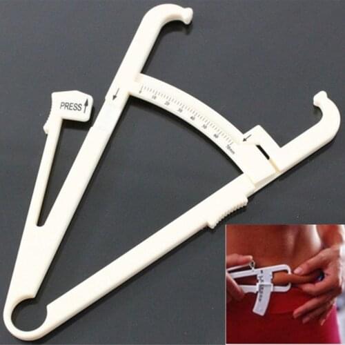 1Pc Personal Body Fat Caliper Skin Analyzer Measure Charts Fitness Slim Keep Health Tester Body Fat Monitor Sebum Meter Folder