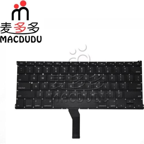 100% NEW US Keyboard For Macbook Air 13" A1466 A1369 US keyboard MD231 MD232 MC503 MC504 2011 2012 Year *Verified Supplier