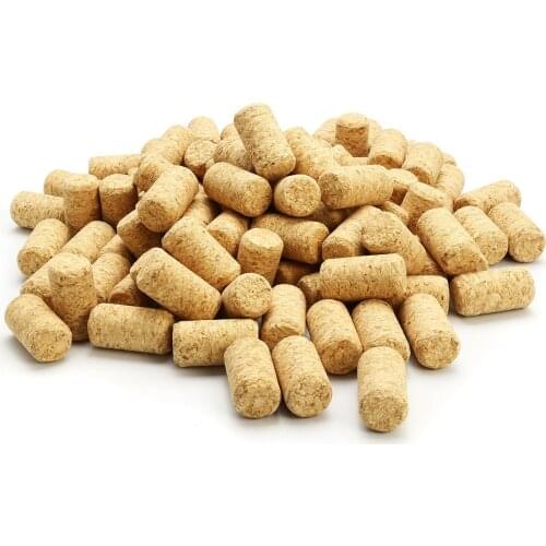 100Pcs Straight Wood Corks Wine Stopper Wood Bottle Stopper Cone Type Wine Bottle Corks Plug Sealing Cap Beer Bottle Corks